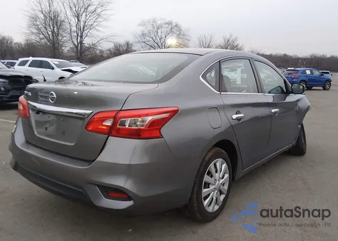 2018 Nissan Sentra S из США, поврежденный, VIN 3N1AB7AP5JY314014